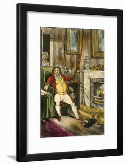 'John Jorrocks, Esq., M.S.H., etc., etc., etc., etc. A Citizen of Credit of Renown', 1838-Henry Thomas Alken-Framed Giclee Print