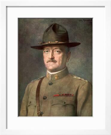 John Joseph Black Jack Pershing American General Giclee Print Leon Hornecker Art Com