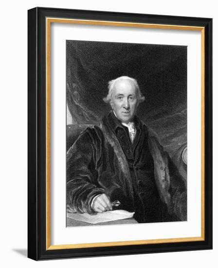 John Julius Angerstein (1735-182), English Philanthropist, Merchant and Lloyds Underwriter-Thomas Lawrence-Framed Giclee Print