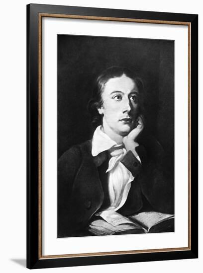 John Keats, English Poet, 19th Century-William Hilton-Framed Giclee Print