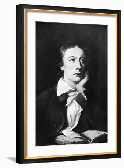 John Keats, English Poet, 19th Century-William Hilton-Framed Giclee Print