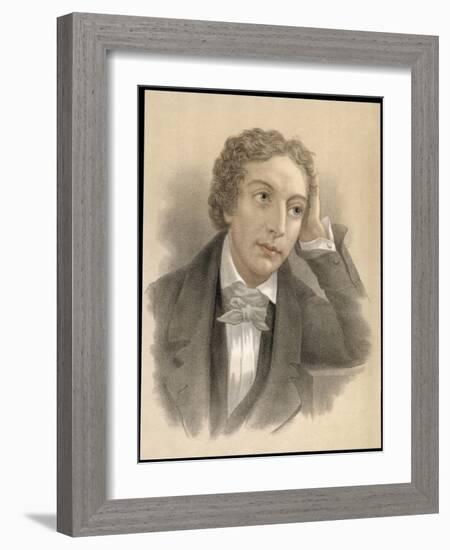John Keats English Poet-null-Framed Art Print