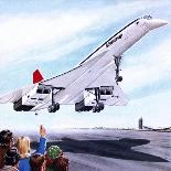 Concorde Landing in New York on 22 November 1977-John Keay-Giclee Print