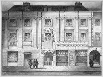 Shaftesbury House, Aldersgate Street, City of London, 1800-John King-Framed Giclee Print