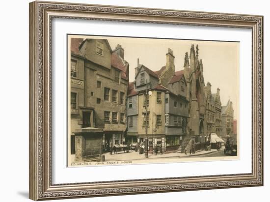 John Knox House, Edinburgh, Scotland-null-Framed Art Print