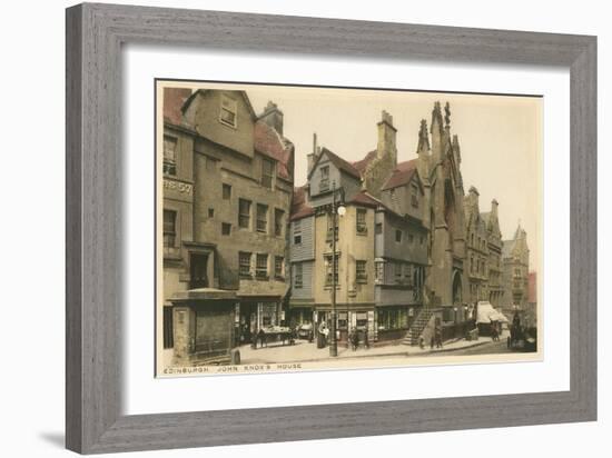 John Knox House, Edinburgh, Scotland-null-Framed Art Print