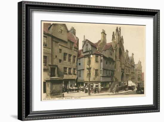 John Knox House, Edinburgh, Scotland-null-Framed Art Print