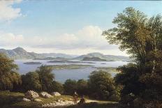 Sunset in the Western Highlands, C.1820-John Knox-Giclee Print