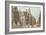 John Knox's House and Canongate - Edinburgh-English School-Framed Giclee Print