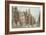 John Knox's House and Canongate - Edinburgh-English School-Framed Giclee Print