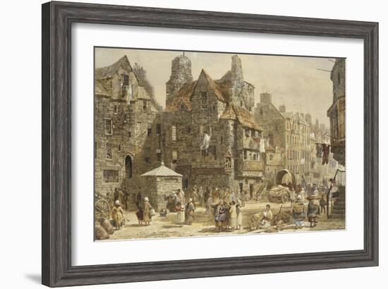 John Knox's House, Edinburgh-Louise J. Rayner-Framed Giclee Print