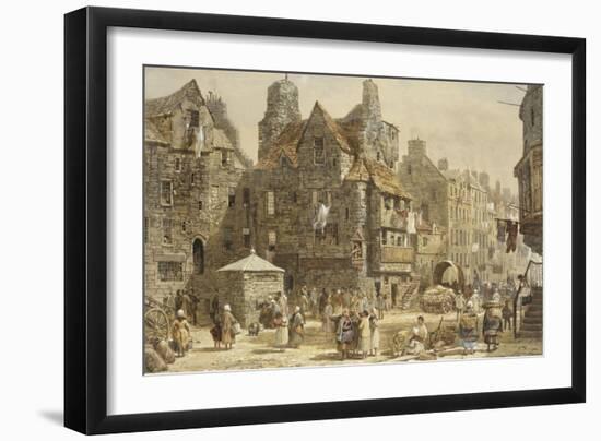 John Knox's House, Edinburgh-Louise J. Rayner-Framed Giclee Print