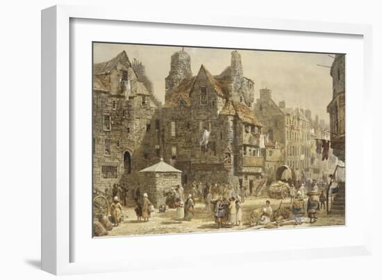 John Knox's House, Edinburgh-Louise J. Rayner-Framed Giclee Print