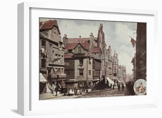 John Knox's House, High Street, Edinburgh-null-Framed Photographic Print