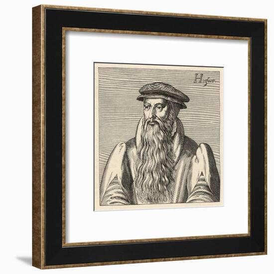 John Knox Scottish Protestant Divine-null-Framed Art Print