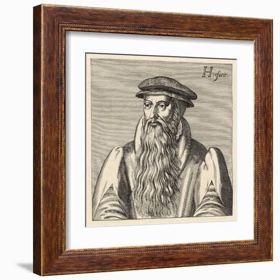 John Knox Scottish Protestant Divine-null-Framed Art Print