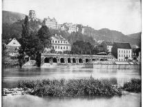 Heidelberg Castle, Germany, Late 19th Century-John L Stoddard-Giclee Print