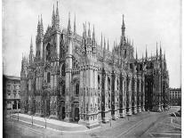 Milan Cathedral, Italy, Late 19th Century-John L Stoddard-Giclee Print