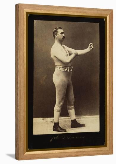 John L Sullivan (1858-1918)-null-Framed Premier Image Canvas