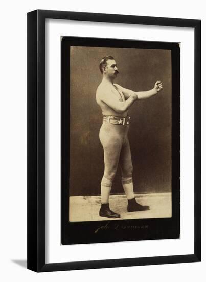 John L Sullivan (1858-1918)-null-Framed Giclee Print