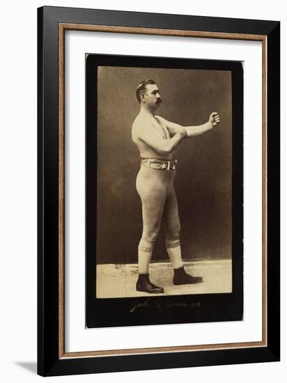 John L Sullivan (1858-1918)-null-Framed Giclee Print