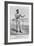 John L Sullivan (1858-1918)-Currier & Ives-Framed Giclee Print