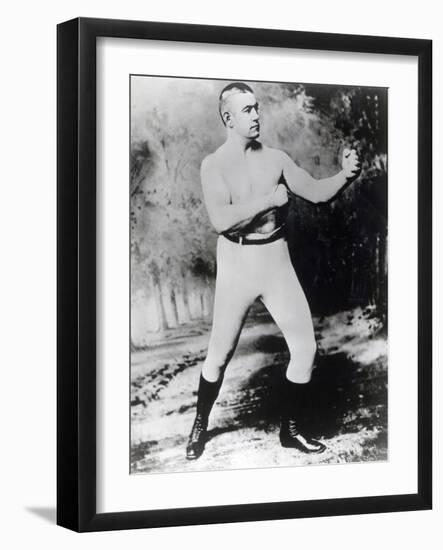 John L. Sullivan-American Photographer-Framed Giclee Print