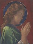A Saint (Pastel and Watercolor on Paper)-John La Farge or Lafarge-Giclee Print