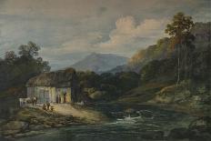 The Mill in Combe Neath, c1776-John Laporte-Framed Premier Image Canvas