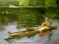 Study for 'Summer' (Oil on Canvas)-John Lavery-Giclee Print