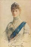 Viscountess Wimborne (Oil on Canvas)-John Lavery-Giclee Print