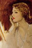 Viscountess Wimborne (Oil on Canvas)-John Lavery-Giclee Print