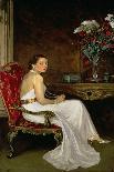 Her Majesty Queen Mary, 1913-John Lavery-Premium Giclee Print
