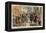 John Law's Banque Generale, Rue De Quincampoix, Paris, 18th Century-null-Framed Premier Image Canvas