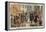 John Law's Banque Generale, Rue De Quincampoix, Paris, 18th Century-null-Framed Premier Image Canvas