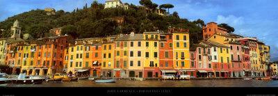 Portofino - Italy-John Lawrence-Art Print