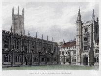 The Cloister, Magdalen College, Oxford University, 19th Century-John Le Keux-Giclee Print