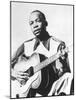 John Lee Hooker (1917-2001) American Blues Guitarist Here in 1947-null-Mounted Photo