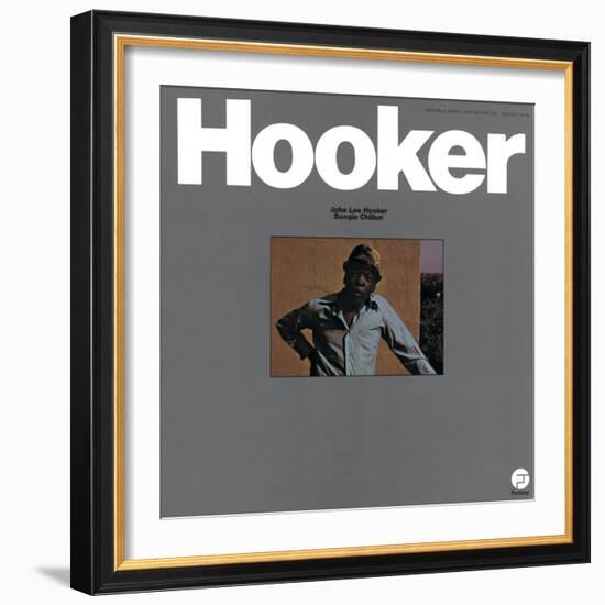 John Lee Hooker - Boogie Chillun-null-Framed Art Print