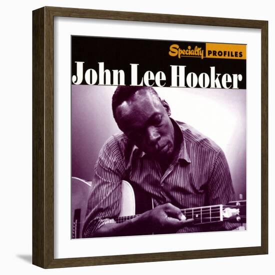John Lee Hooker, Specialty Profiles-null-Framed Art Print