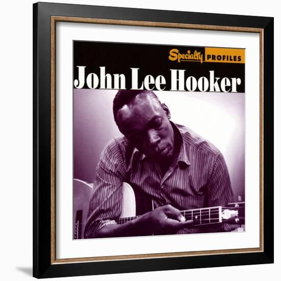 John Lee Hooker, Specialty Profiles-null-Framed Art Print