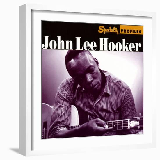 John Lee Hooker, Specialty Profiles-null-Framed Art Print