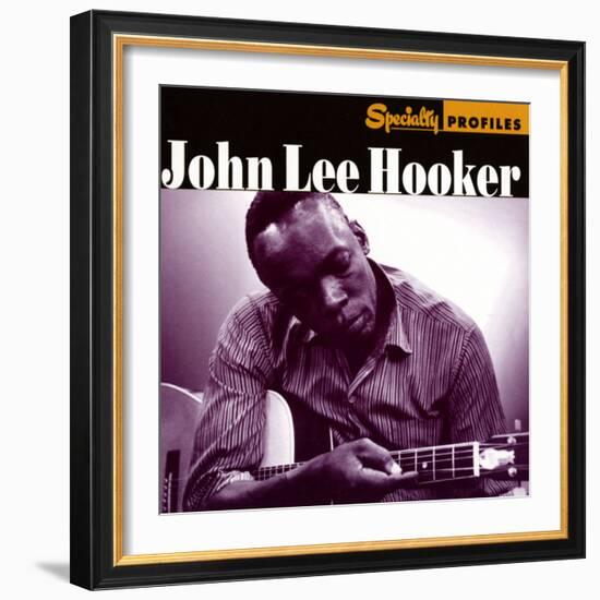 John Lee Hooker, Specialty Profiles-null-Framed Art Print