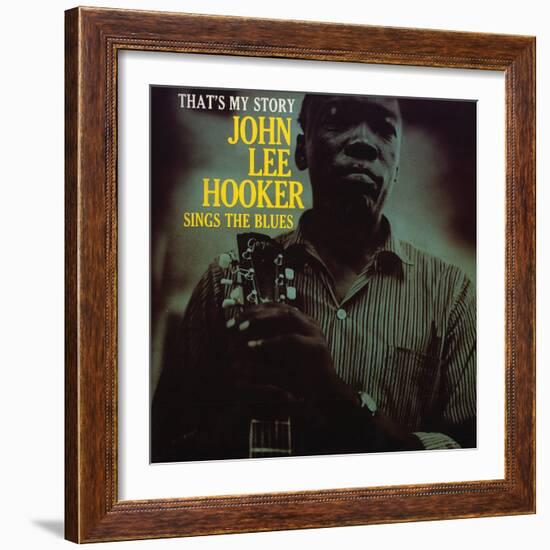 John Lee Hooker - That's My Story--Framed Art Print