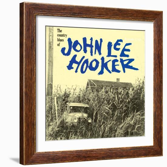 John Lee Hooker - The Country Blues of John Lee Hooker-null-Framed Art Print