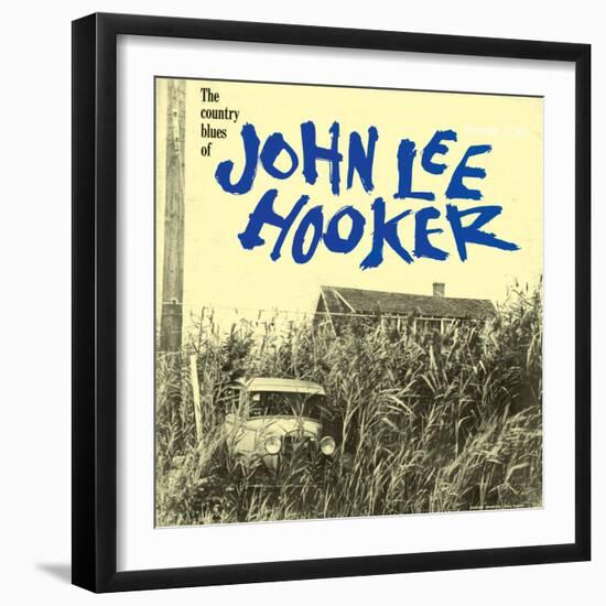 John Lee Hooker - The Country Blues of John Lee Hooker-null-Framed Art Print