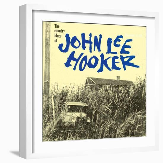 John Lee Hooker - The Country Blues of John Lee Hooker-null-Framed Art Print