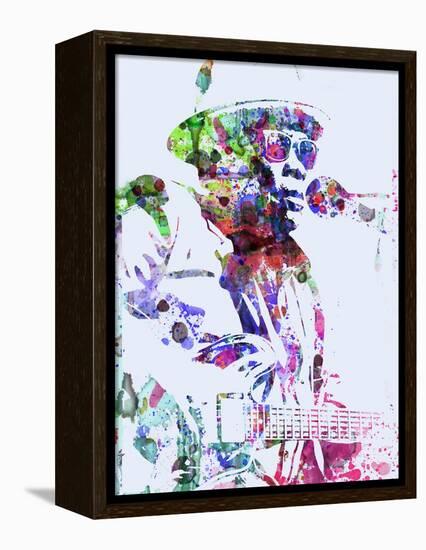 John Lee Hooker-NaxArt-Framed Stretched Canvas