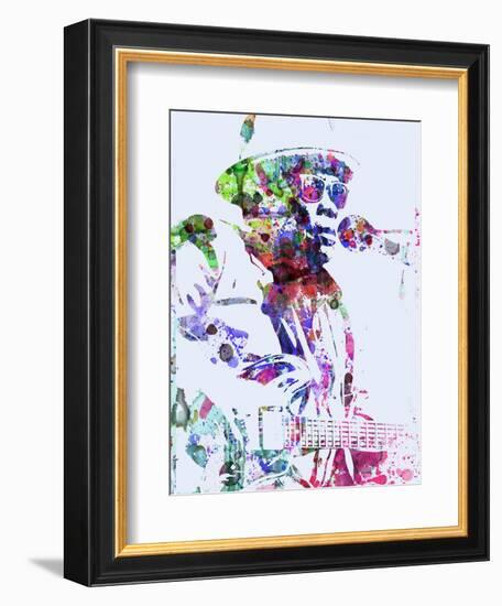 John Lee Hooker-NaxArt-Framed Art Print