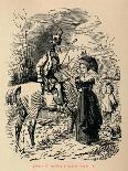 Mr. Fezziwig's Ball, from "A Christmas Carol" by Charles Dickens (1812-70) 1843-John Leech-Giclee Print